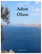 Adon Olam SATB choral sheet music cover